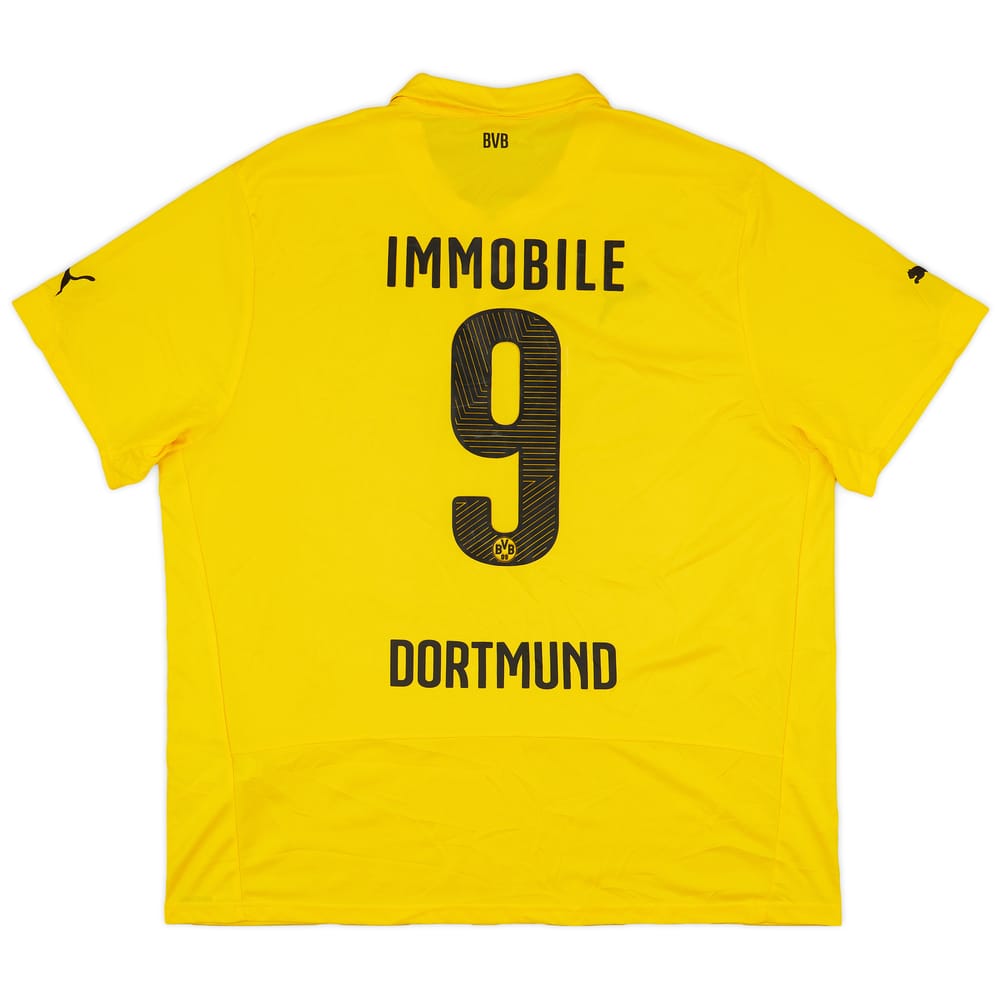 2014-15 Dortmund CL Home Shirt Immobile #9 - 7/10 - (3XL)