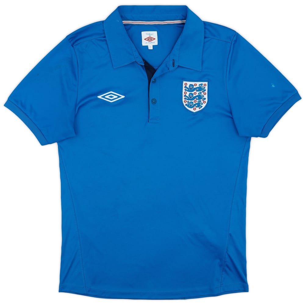 2010-11 England Umbro Polo Shirt - 4/10 - (S)