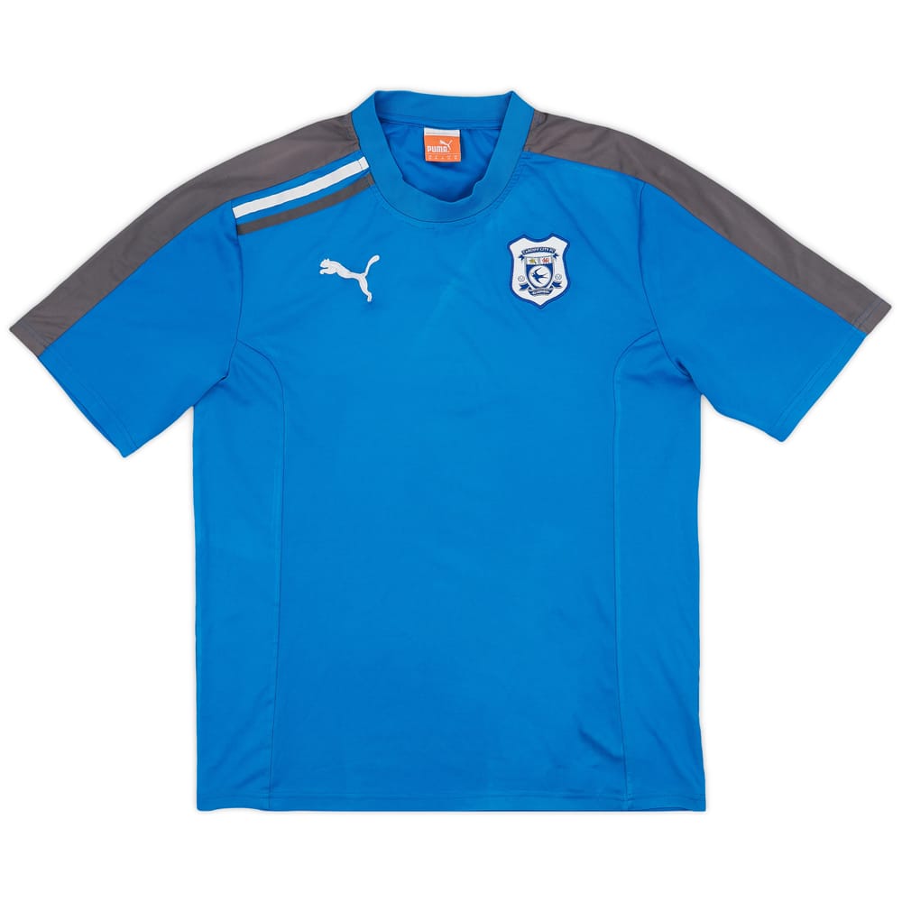 2011-12 Cardiff City Puma Training Shirt - 8/10 - (M)