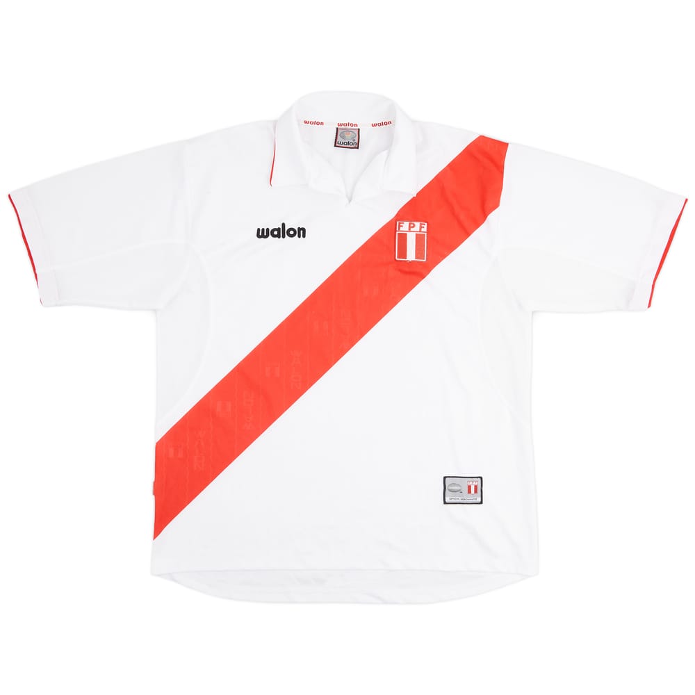 2002 Peru Home Shirt - 7/10 - (XL)