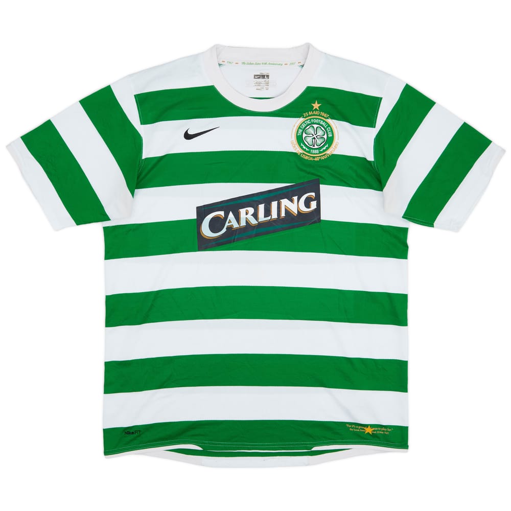2007-08 Celtic Home Shirt - 6/10 - (L)