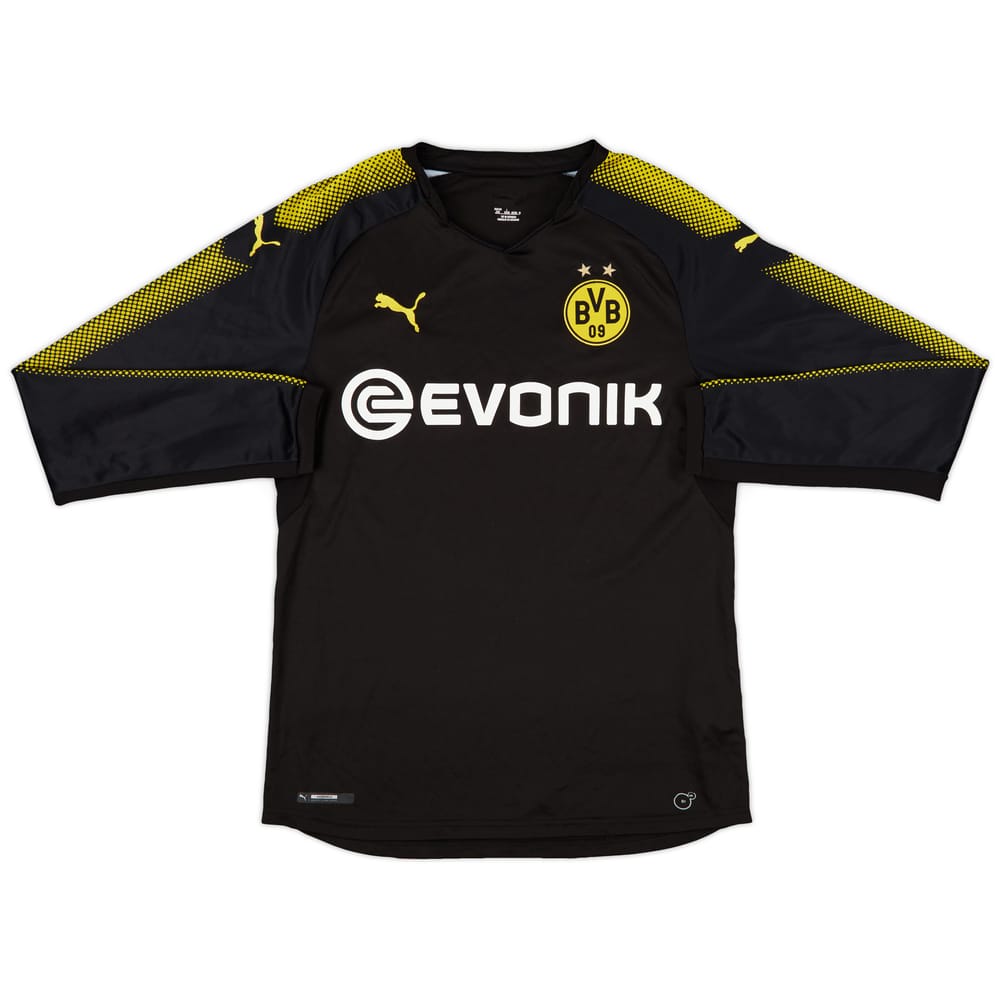 2017-18 Borussia Dortmund Away L/S Shirt - 7/10 - (L)