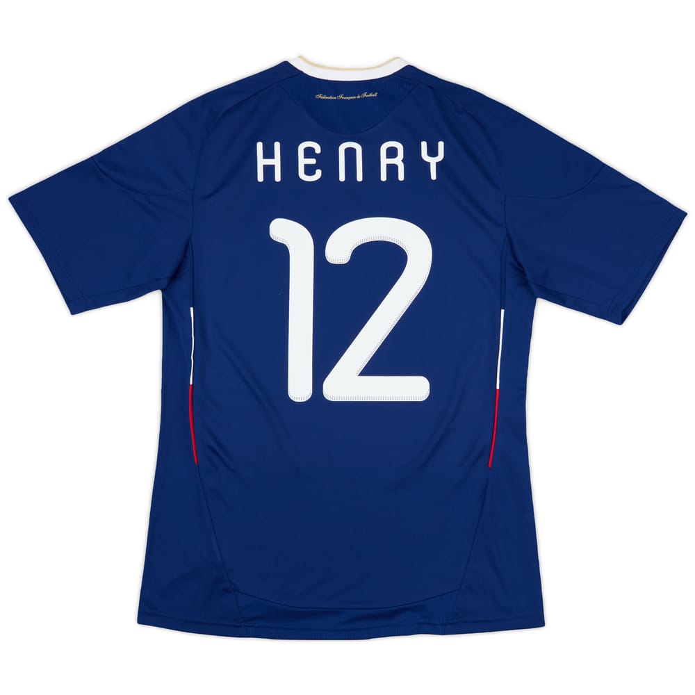 2009-10 France Home Shirt Henry #12 (M)