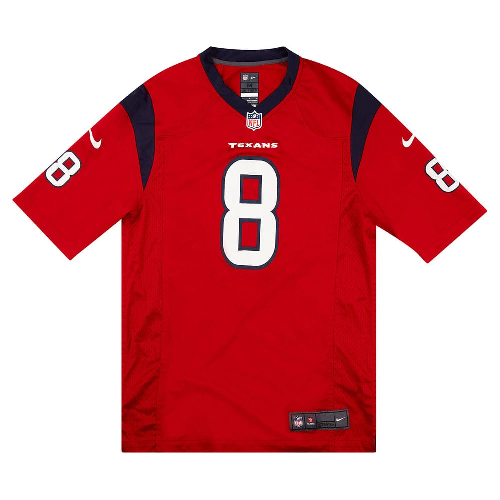 2012-13 Houston Texans Schaub #8 Nike Game Jersey (Alternate) M