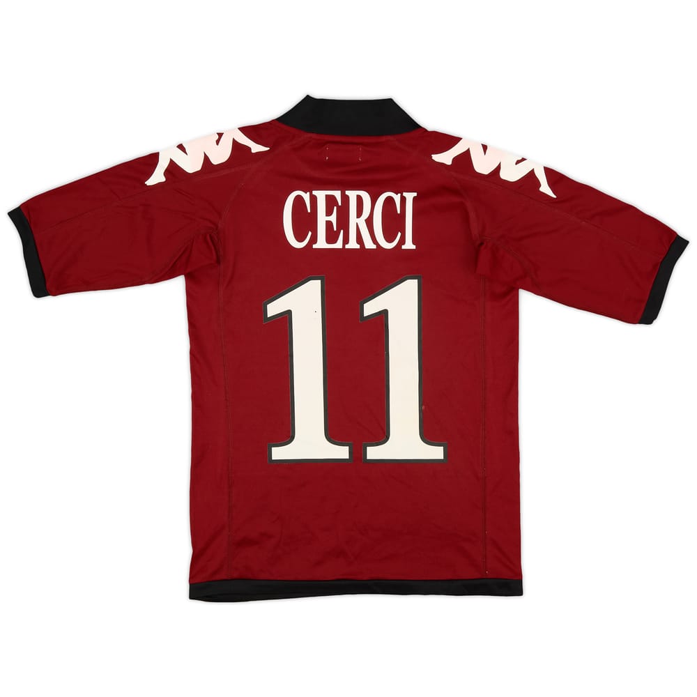 2008-09 Torino Kappa Training Shirt Cerci #11 - 6/10 - (XS)