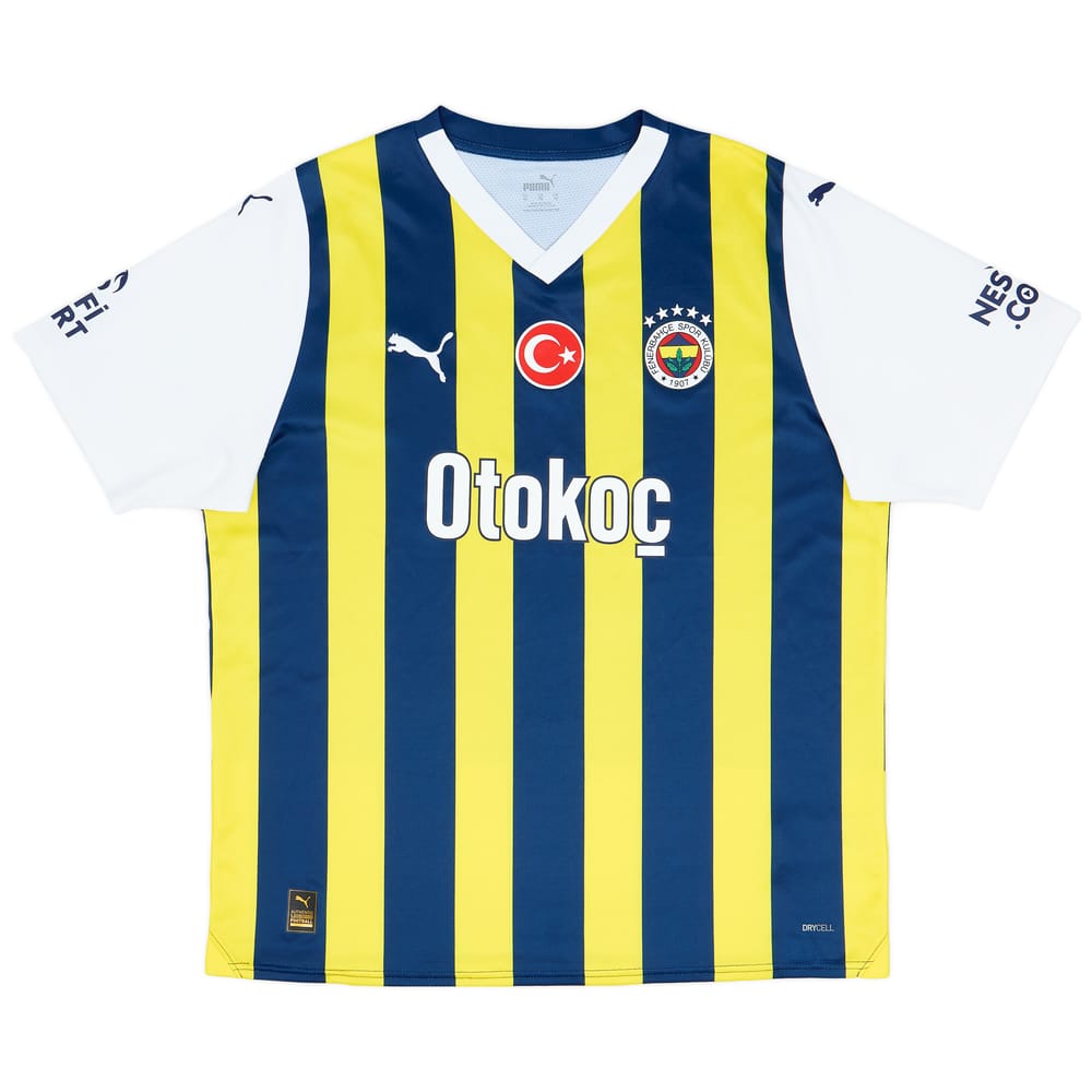 2023-24 Fenerbahce Home Shirt - 9/10 - (XL)
