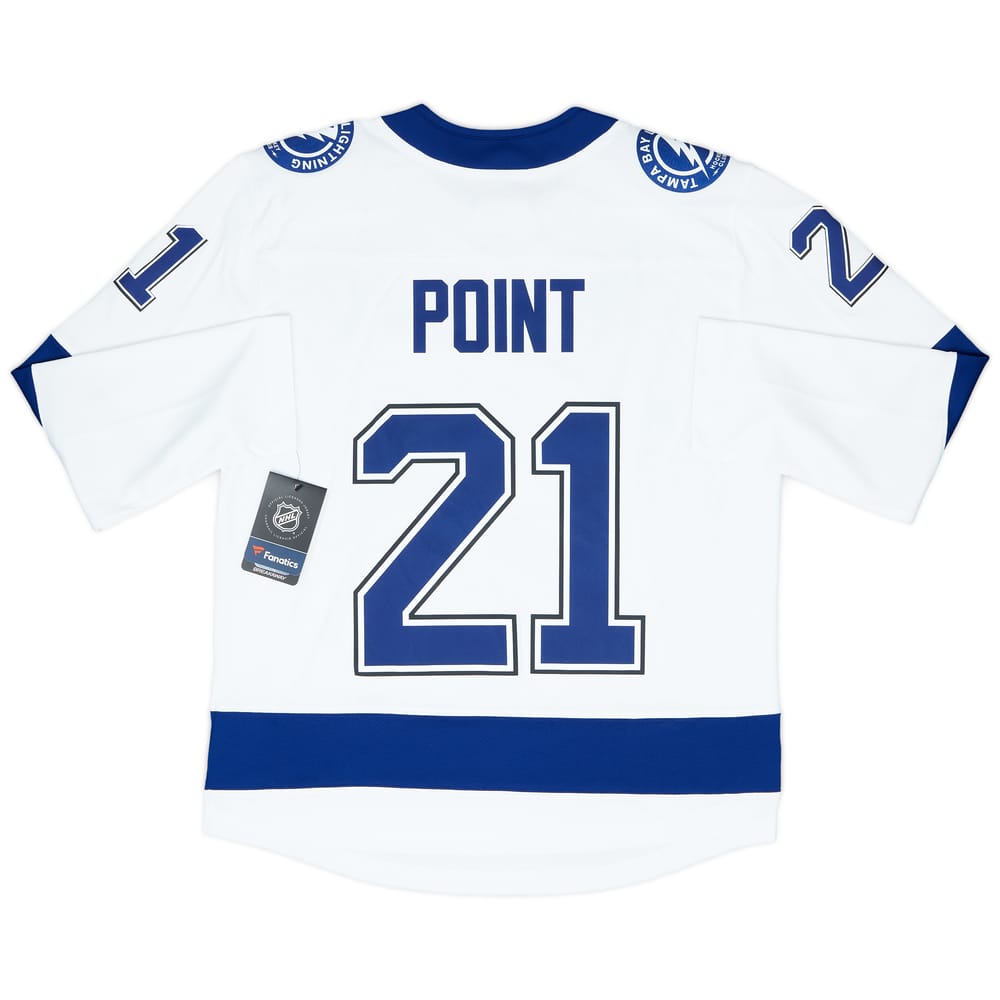 2018-25 Tampa Bay Lightning Point #21 Fanatics Away Jersey (S)