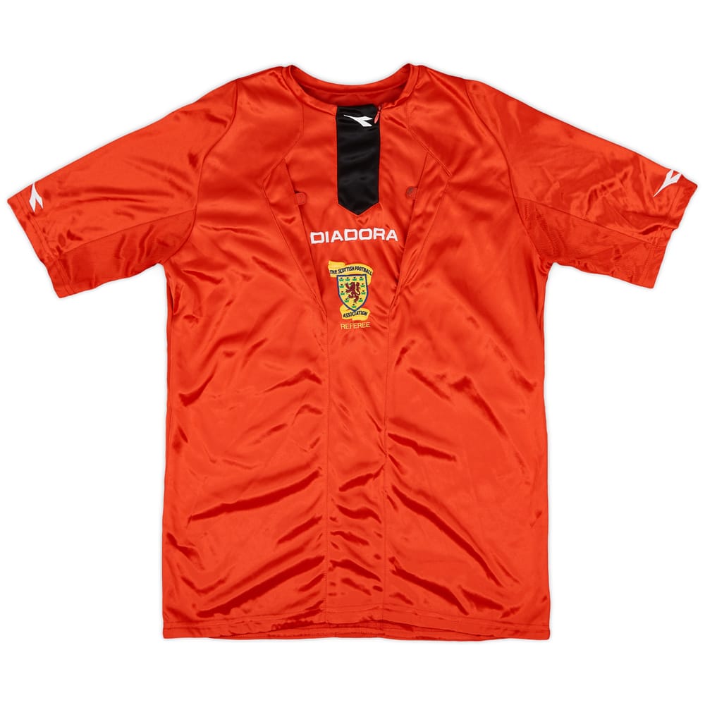 2000s Scotland Diadora Referee Shirt - 8/10 - (M)