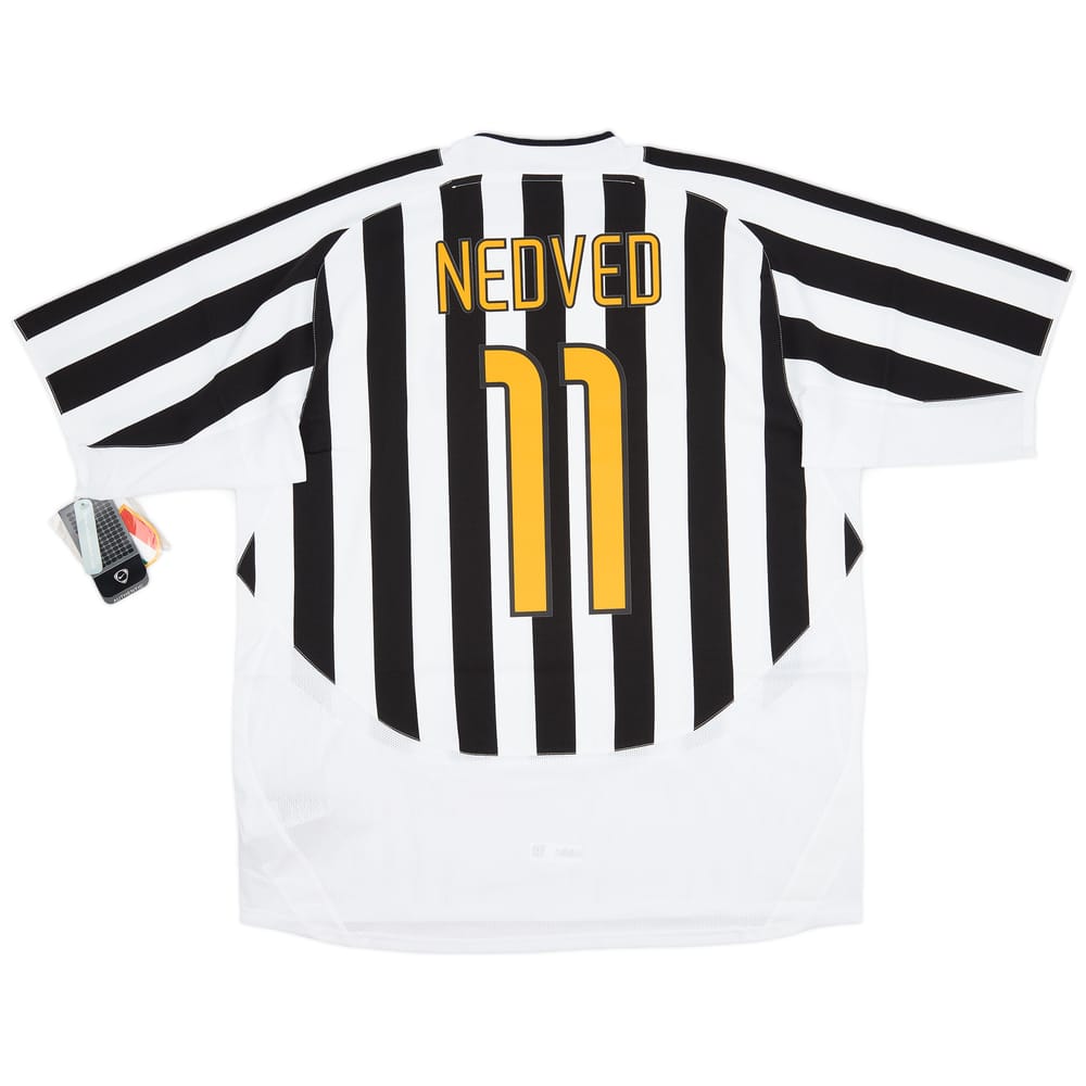2003-04 Juventus Home Shirt Nedved #11 (XXL)