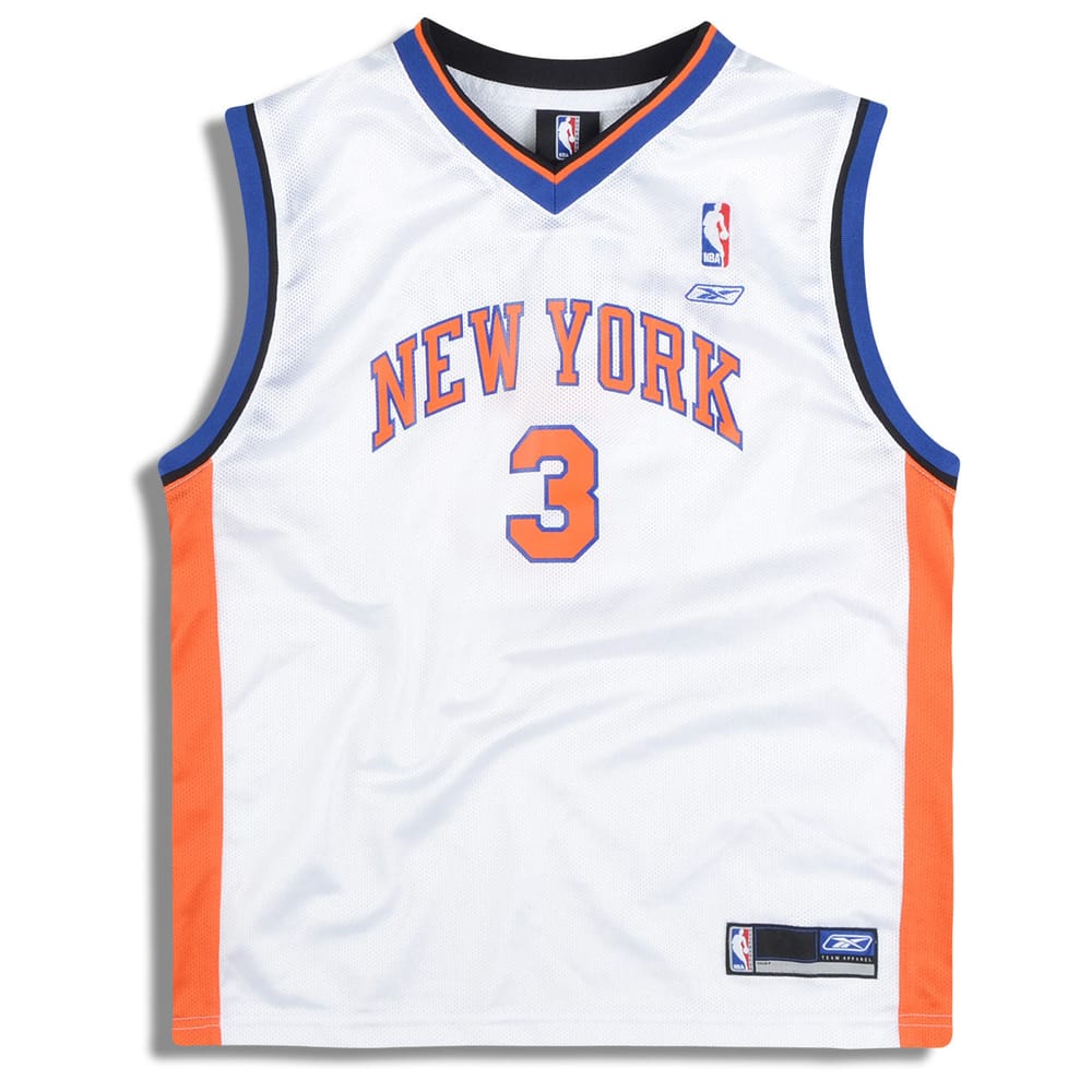 2004-06 New York Knicks Marbury #3 Reebok Jersey (Home) Y