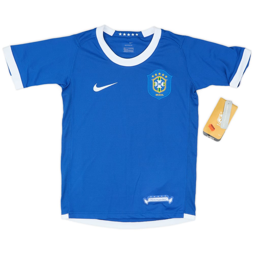 2006-07 Brazil Away Shirt (S.Boys)