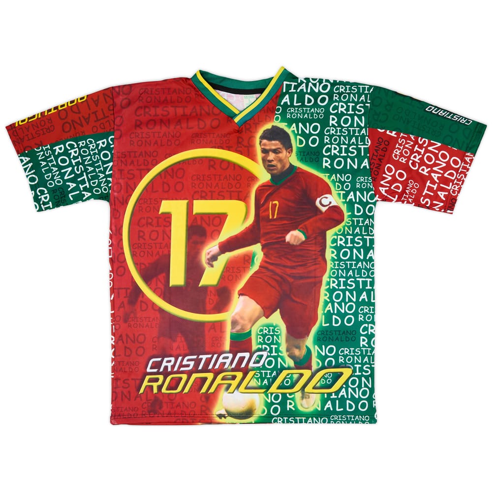 2006 Portugal 'Cristiano Ronaldo' Fan Shirt - 9/10 - (L)