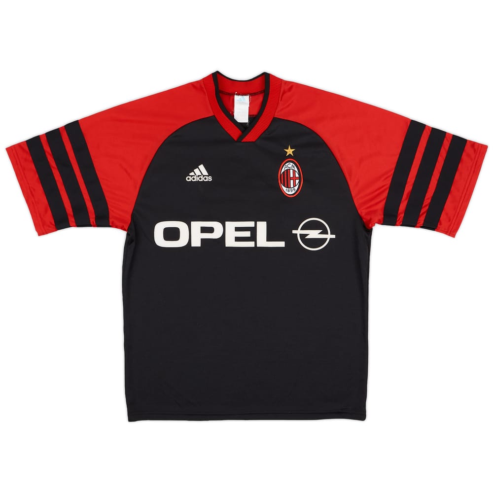1998-99 AC Milan adidas Training Shirt - 9/10 - (M)