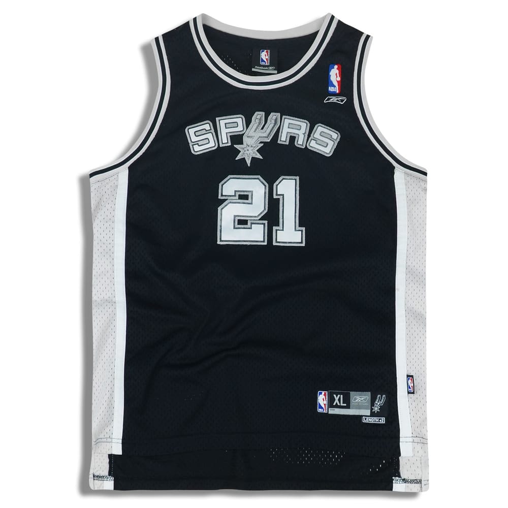 2004-06 San Antonio Spurs Duncan #21 Reebok Swingman Jersey (Away) Y