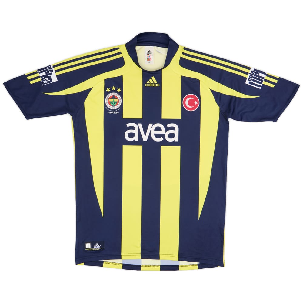 2007-08 Fenerbahce Home Shirt - 9/10 - (M)