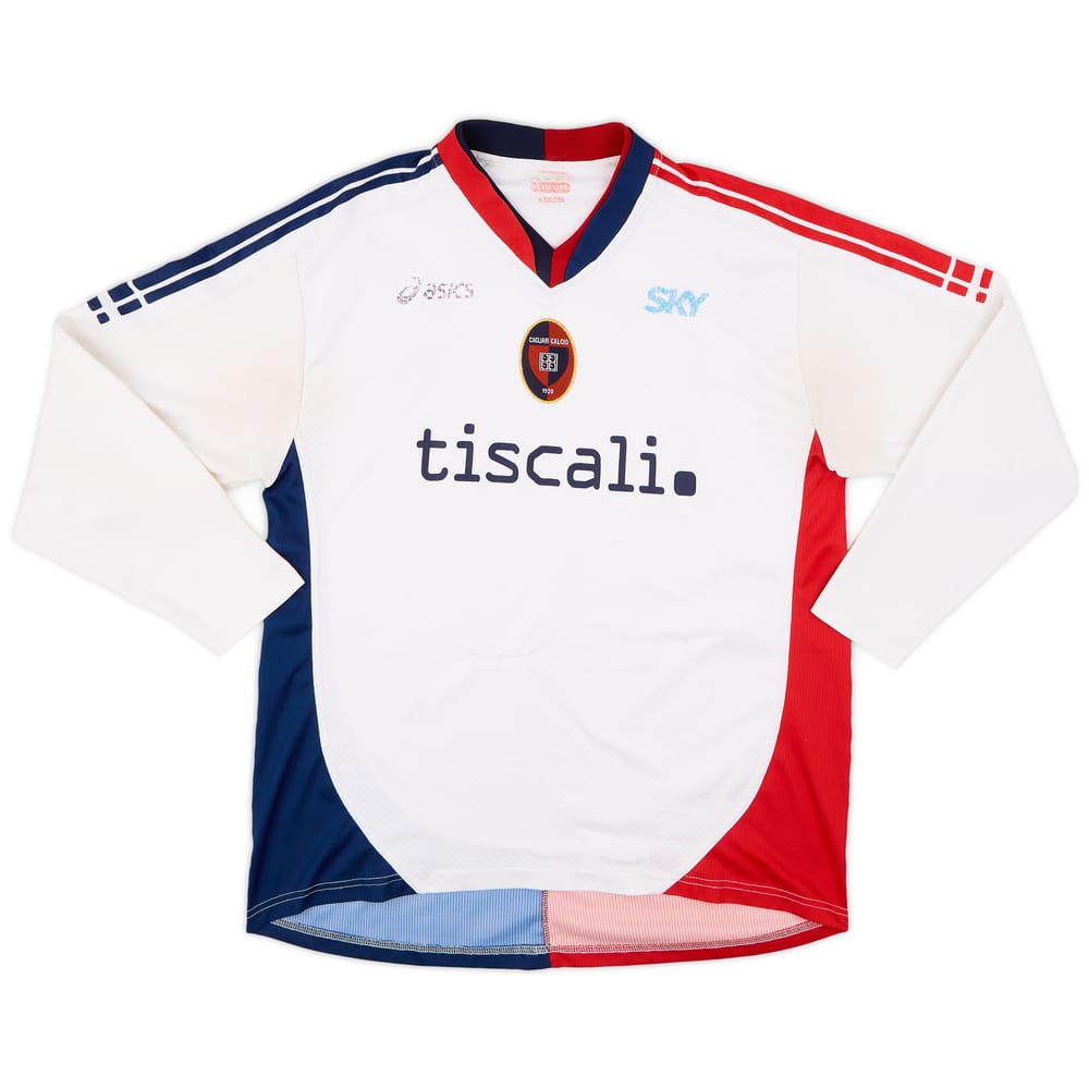 2006-07 Cagliari Away L/S Shirt - 5/10 - (XL)