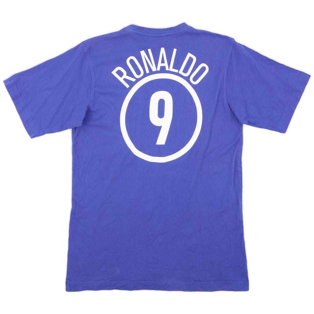 2004-05 Brazil Nike Leisure Tee Ronaldo #9 - 8/10 - (M)