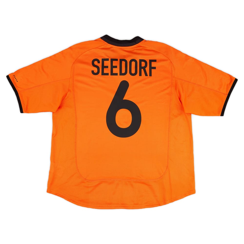 2000-02 Netherlands Home Shirt Seedorf #6 - 8/10 - (S)