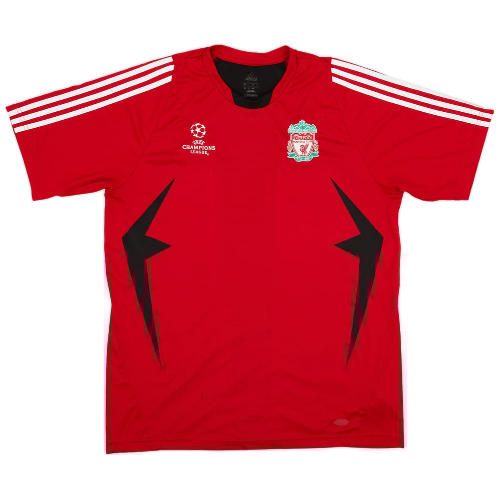 2007-08 Liverpool CL adidas Training Shirt - 6/10 - (XL)