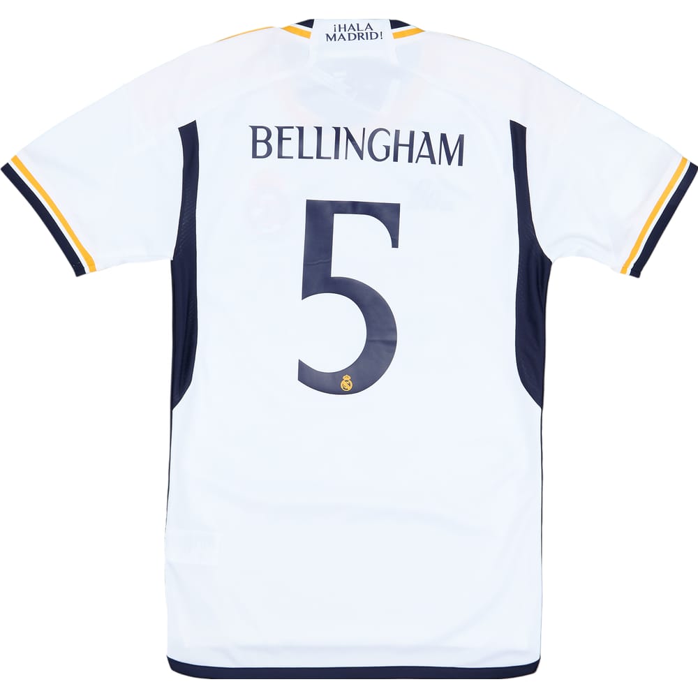 2023-24 Real Madrid Home CL Shirt Bellingham #5 (XS)