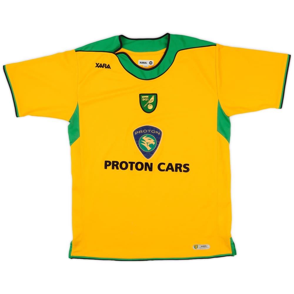 2005-06 Norwich Home Shirt - 8/10 - (M)