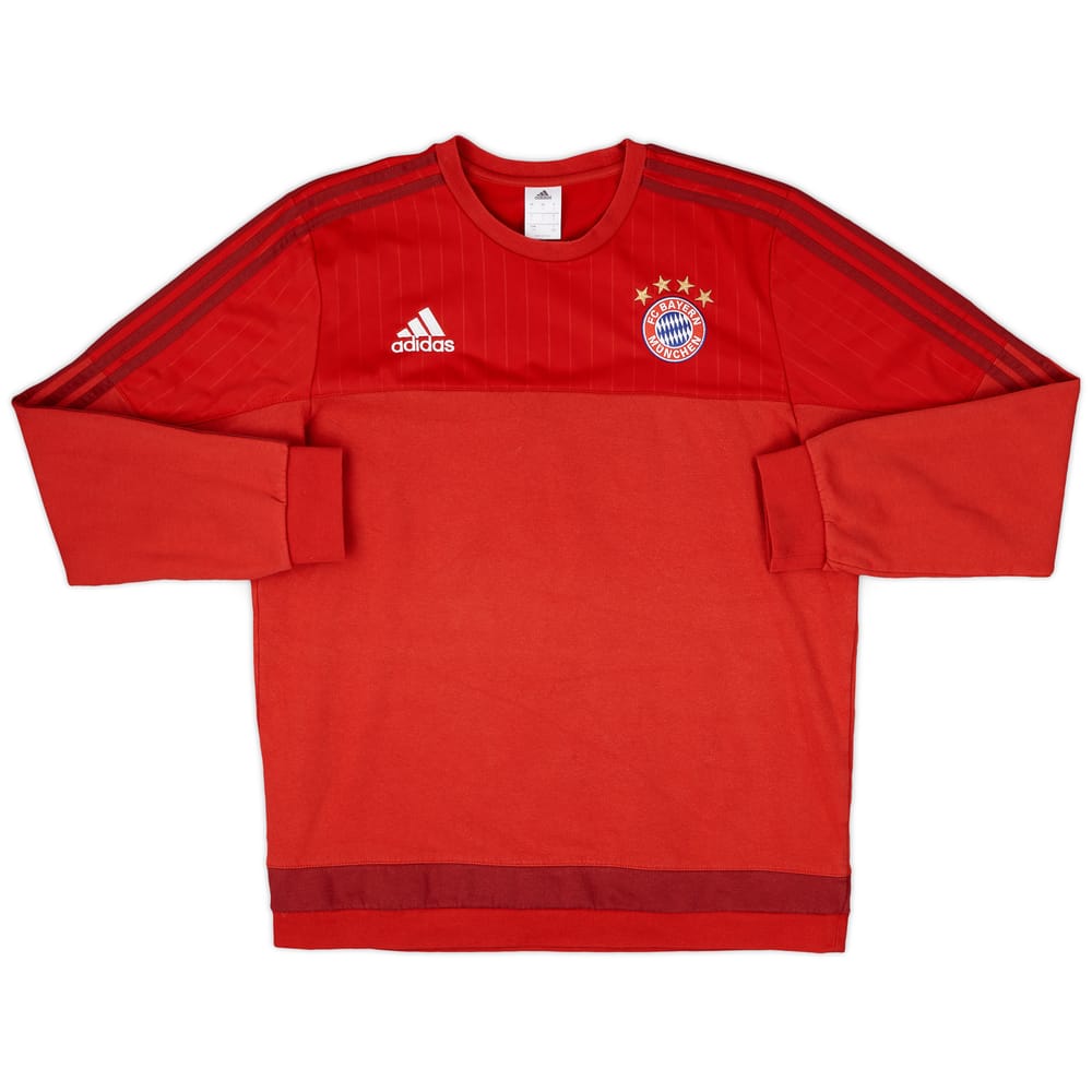 2015-16 Bayern Munich adidas Sweat Top - 8/10 - (L)