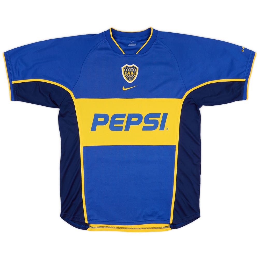 2002 Boca Juniors Home Shirt - 8/10 - (S)