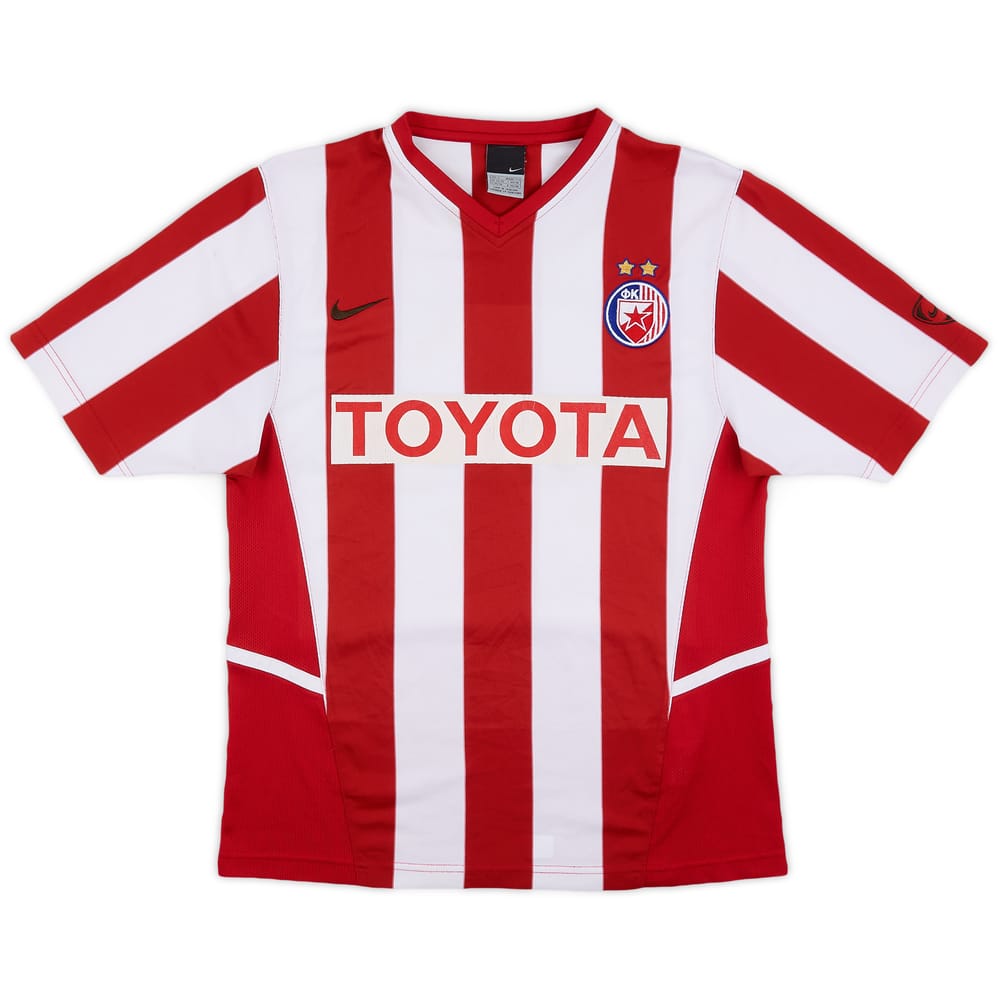 2007-09 Red Star Belgrade Home Shirt - 5/10 - (S)
