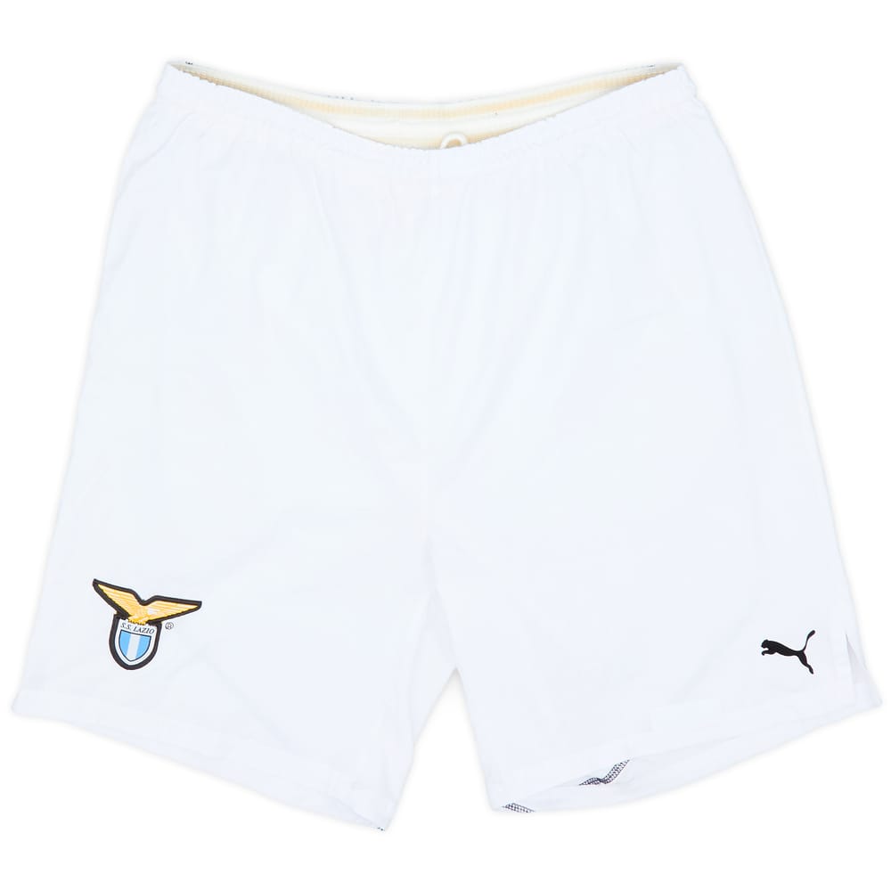 2009-10 Lazio Home Shorts - 7/10 - (XL)