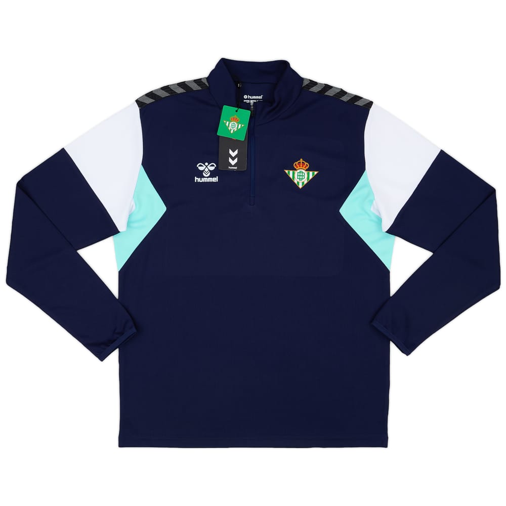 2023-24 Real Betis Hummel 1/4 Zip Training Top