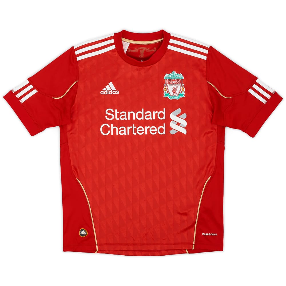 2010-12 Liverpool Home Shirt - 8/10 - (L.Boys)