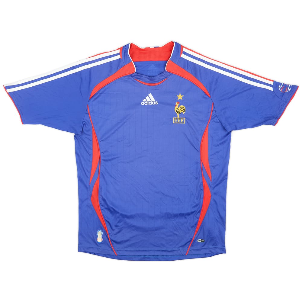 2006-07 France Home Shirt - 8/10 - (XL.Boys)