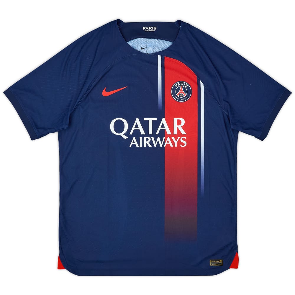 2023-24 Paris Saint-Germain Authentic Home Shirt - 10/10 - (L)