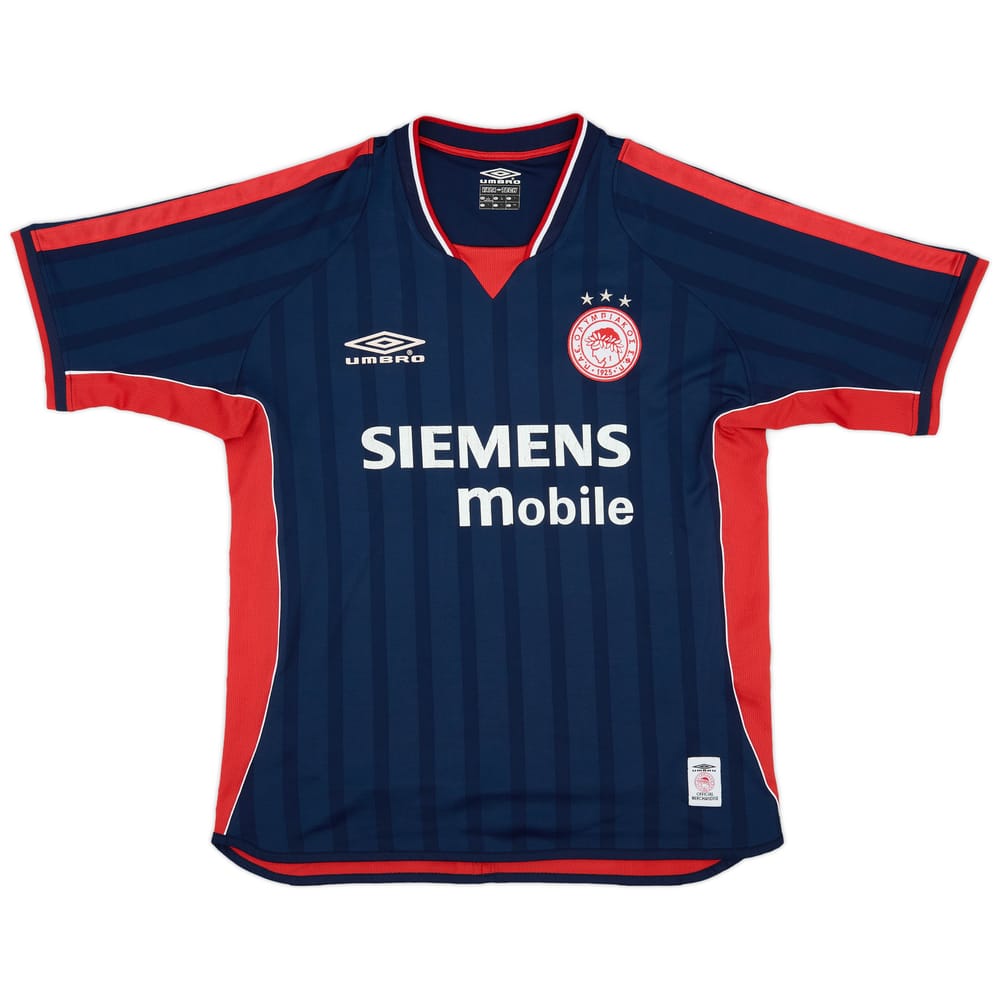 2001-02 Olympiakos Away Shirt - 6/10 - (L)