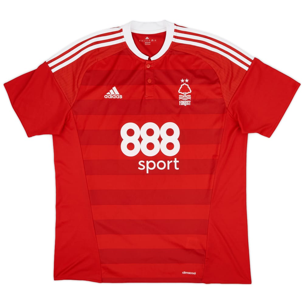 2016-17 Nottingham Forest Home Shirt - 8/10 - (XL)
