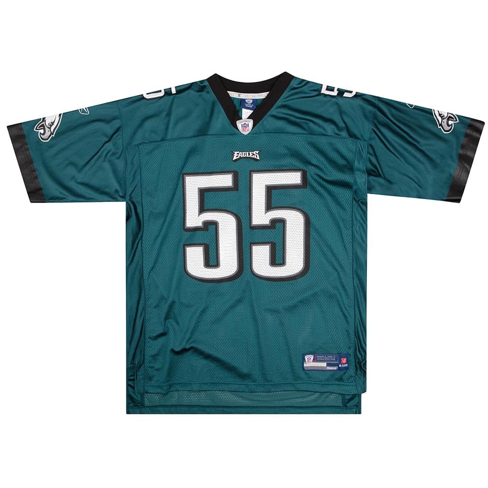2008-10 Philadelphia Eagles Bradley #55 Reebok On Field Jersey (Home) XL