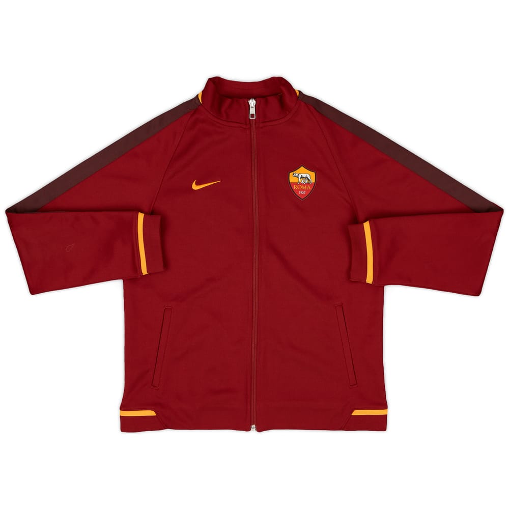2015-16 Roma Nike Track Jacket - 9/10 - (XL.Boys)