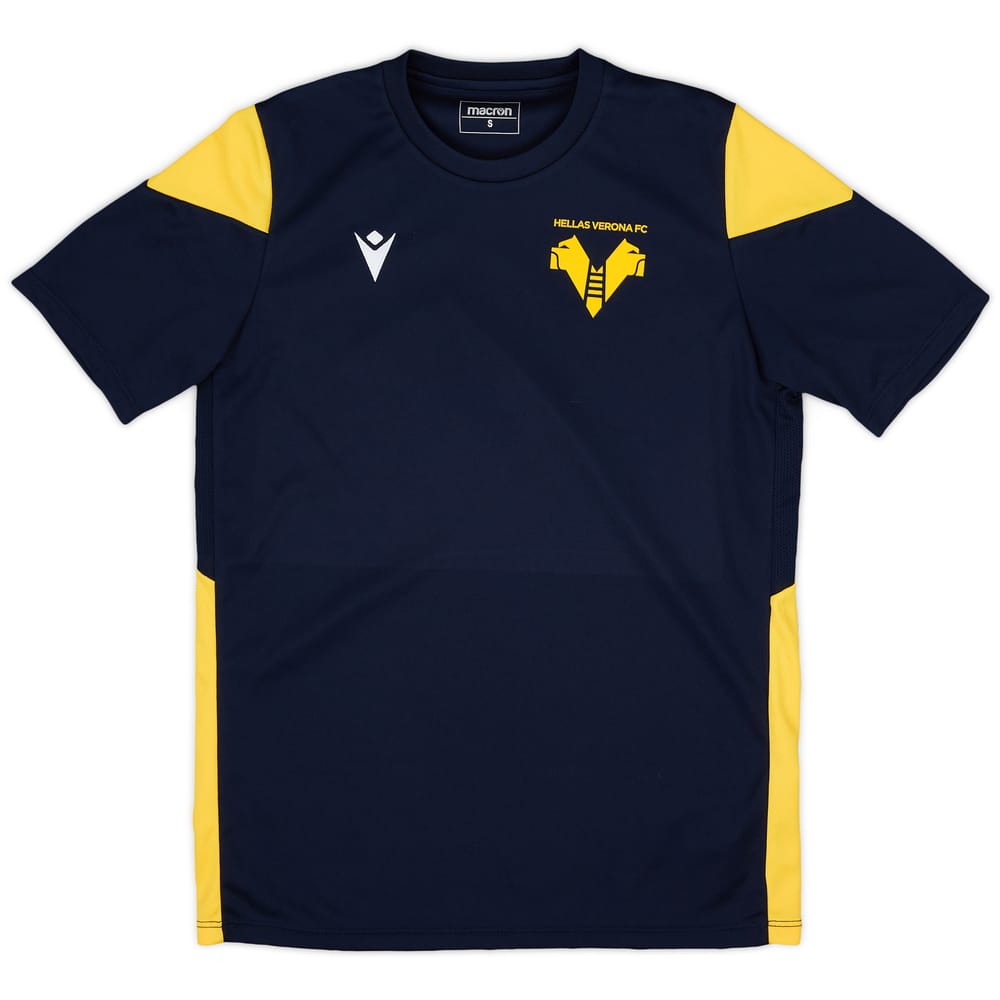 2020-21 Hellas Verona Macron Training Shirt - 9/10 - (S)