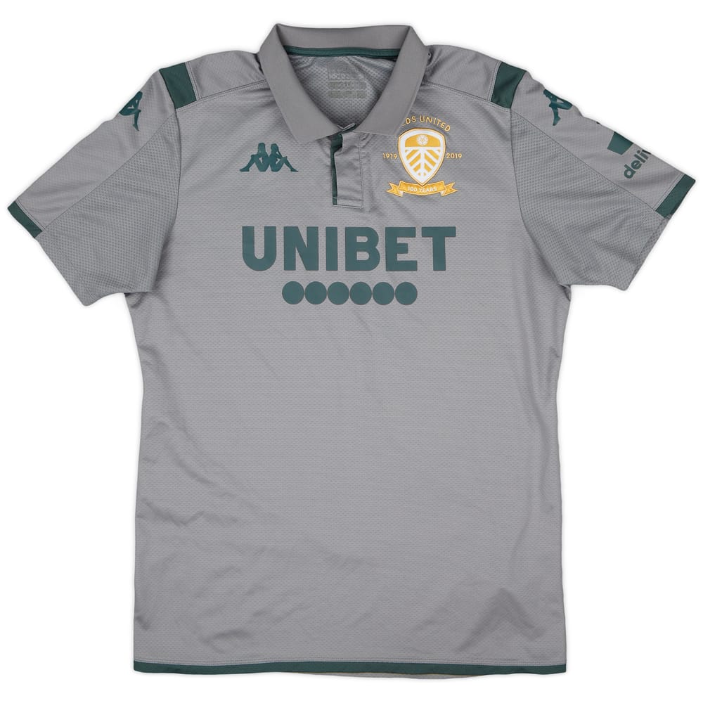 2019-20 Leeds United Kappa Centenary Polo Shirt - 4/10 - (L)