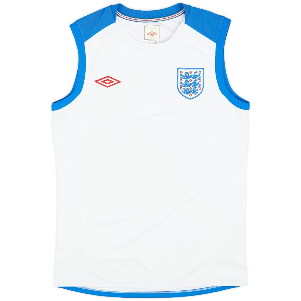 2010-11 England Umbro Training Vest - 9/10 - (M)