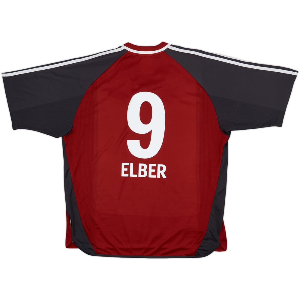 2002-03 Bayern Munich Home Shirt Elber #9 - 5/10 - (XL)