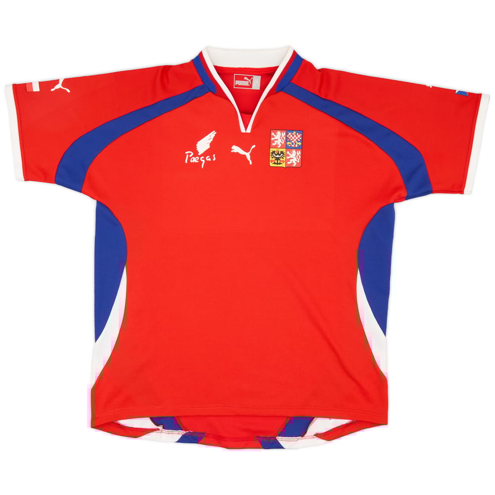 2000-02 Czech Republic Home Shirt - 8/10 - (XL)