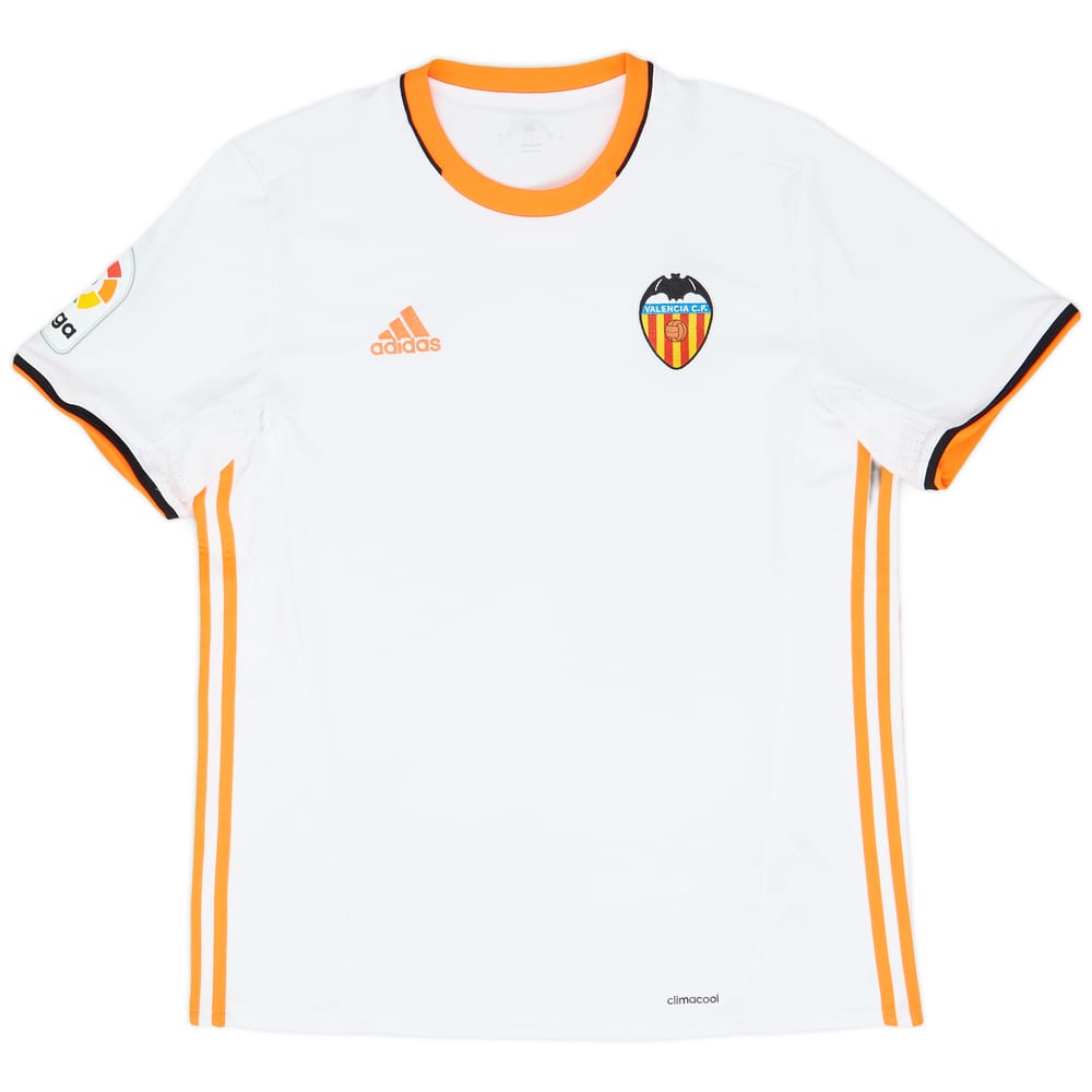 2016-17 Valencia Home Shirt - 7/10 - (L)