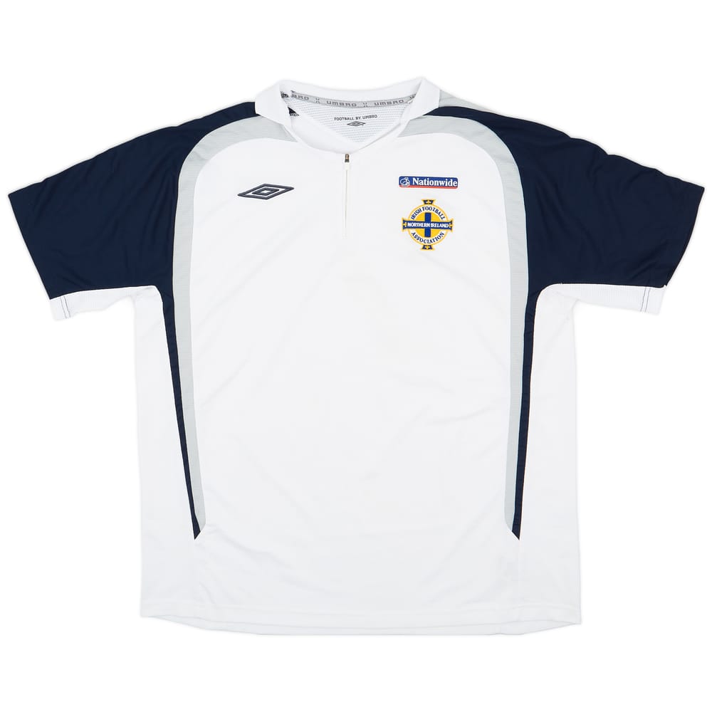 2006-08 Northern Ireland Umbro 1/4 Zip Training Shirt - 6/10 - (XL)