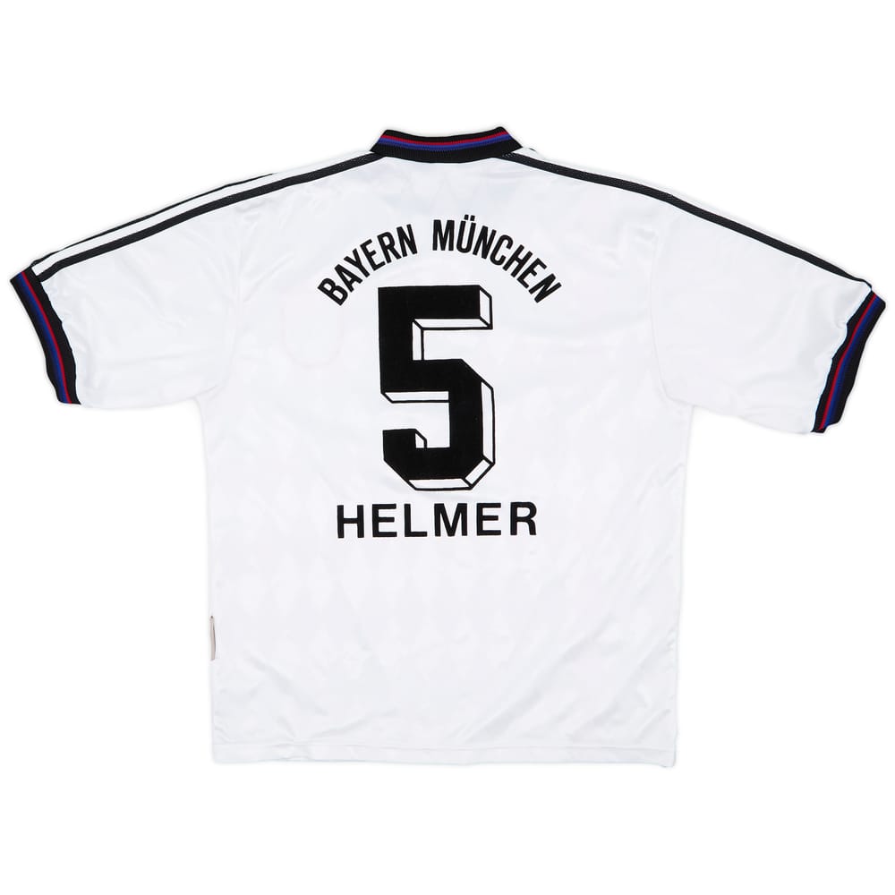 1996-98 Bayern Munich Away Shirt Helmer #5 - 9/10 - (L)
