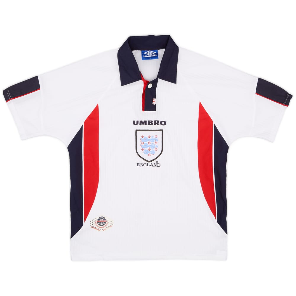 1997-99 England Home Shirt - 7/10 - (Y)