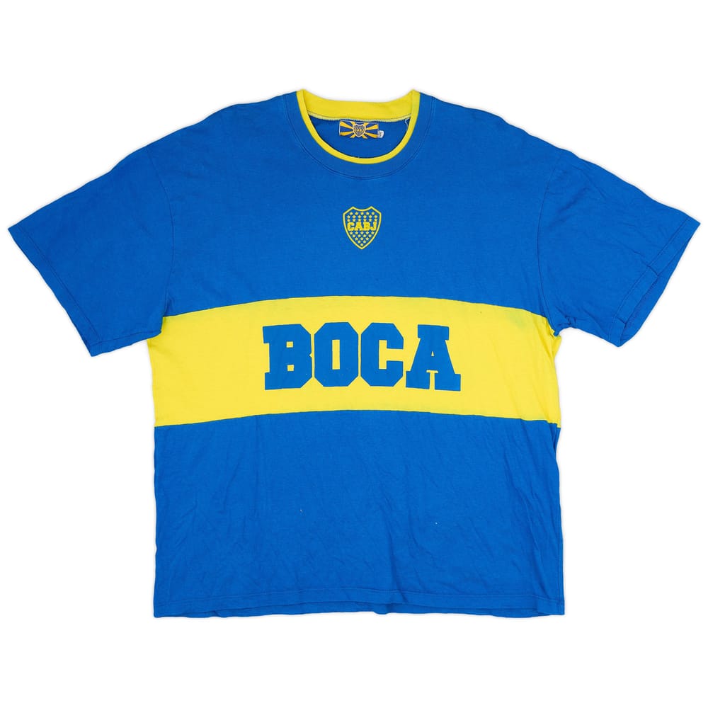 2000s Boca Juniors Cotton Tee - 8/10 - (XXL)