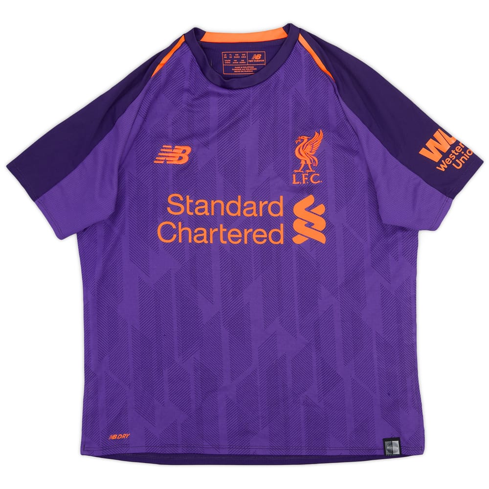 2018-19 Liverpool Away Shirt - 8/10 - (L.Boys)