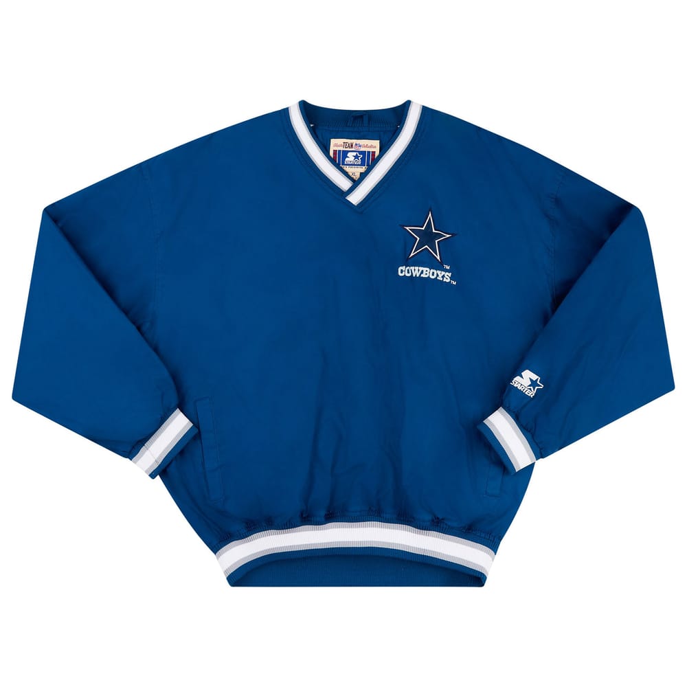 1995-99 Dallas Cowboys Sanders #21 Starter Windbreaker Jacket XL