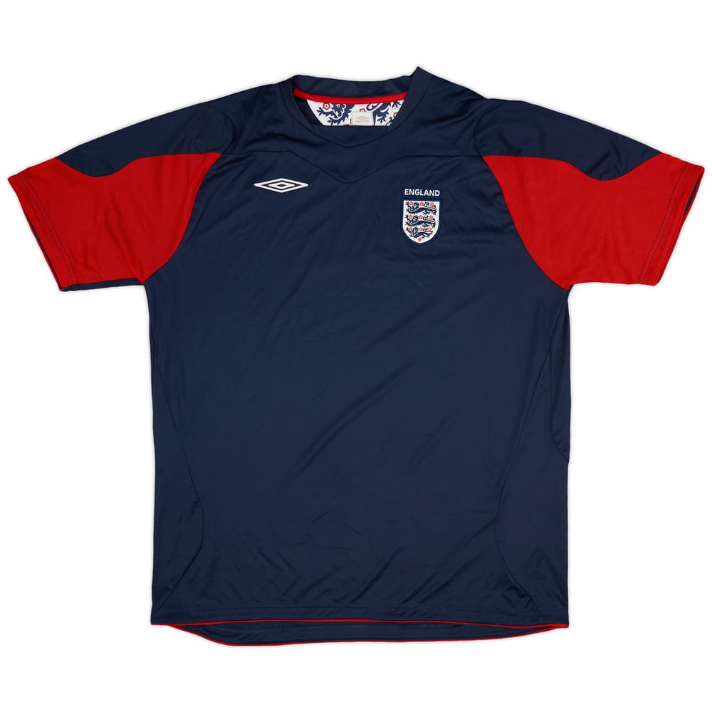 2005-06 England Umbro Training Shirt - 9/10 - (XXL)